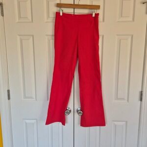 Big's Boy's Moda Apasionada Red High Waisted Straight Leg S VTG Y2K Streetwear